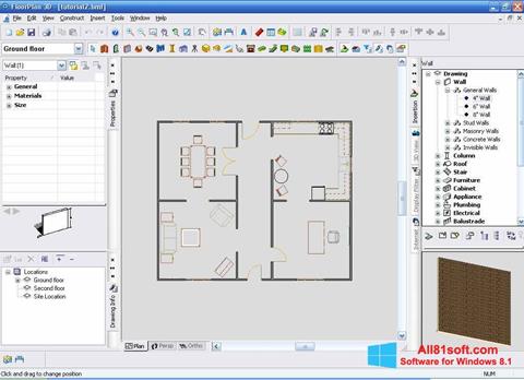 Screenshot FloorPlan 3D Windows 8.1