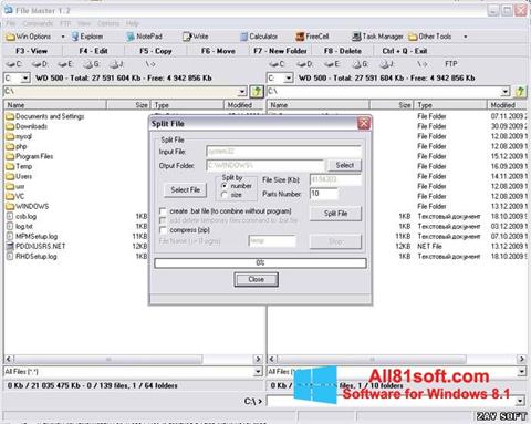 Screenshot File Master Windows 8.1