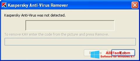 Screenshot KAVremover Windows 8.1