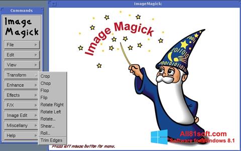 Screenshot ImageMagick Windows 8.1